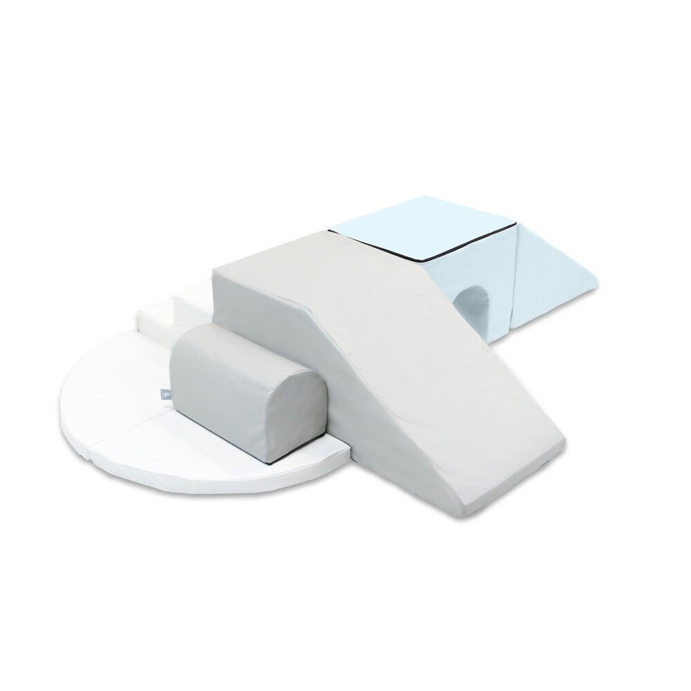 White Sweep Photo of Baby Blue Adventure