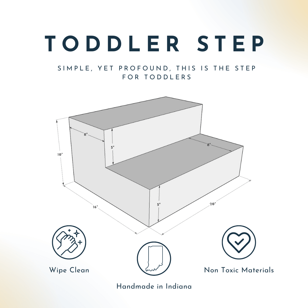 Dimensional Graphic of Toddler Step