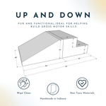 Dimensional Graphic of the Up and Down