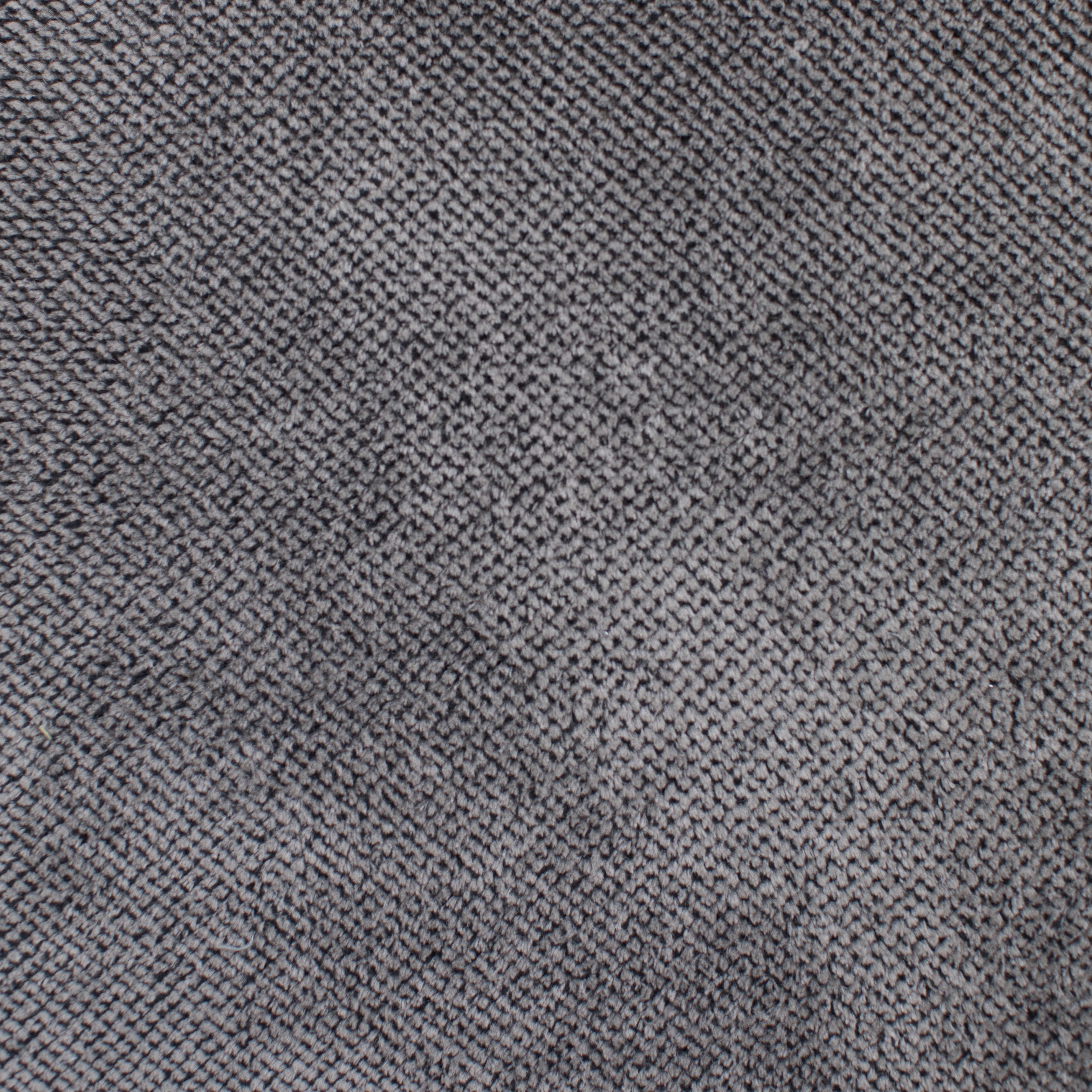 Close-up of gray fabric texture
