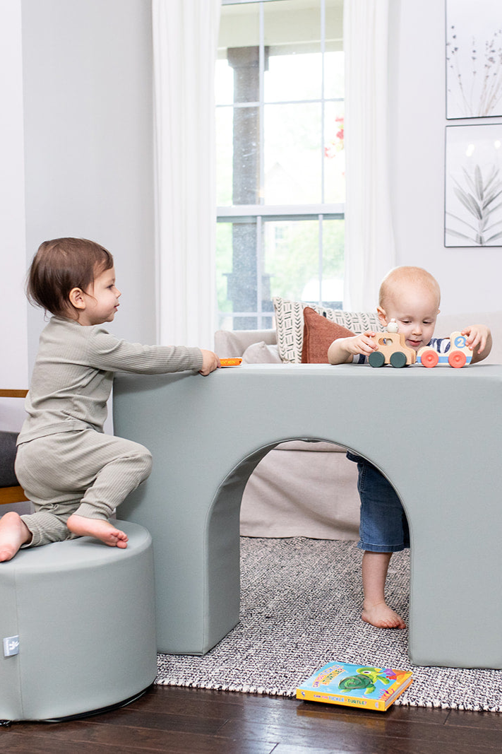 Foamnasium Arch Seagrass Kids Playing