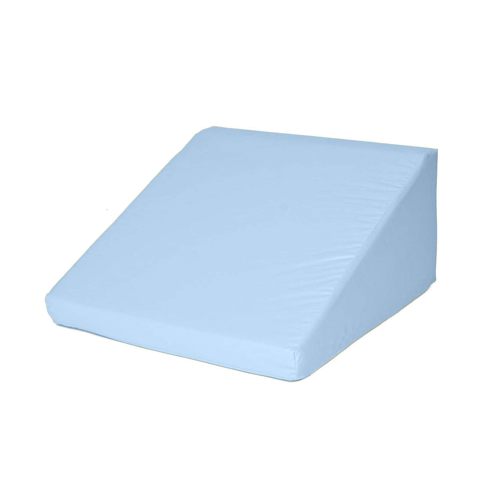 White Sweep Photo of Vinyl Baby Blue Wedge